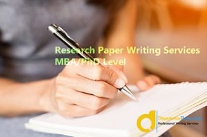 MBA Research Paper Writing Services