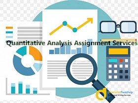 Quantitative Analysis Assignment Services Online